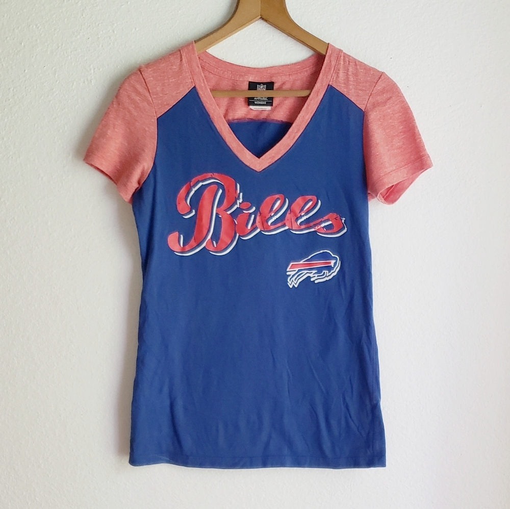 NFL Team Apparel Buffalo Bills Shirt Womens Small Tee Official NFL